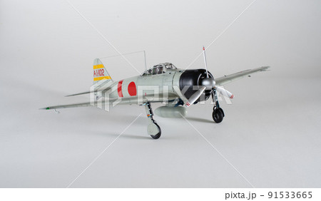 プラモデル　零式艦上戦闘機21型　1/32スケール　白バック 91533665