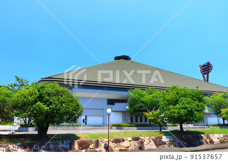 岡崎中央総合公園総合体育館の風景 91537657