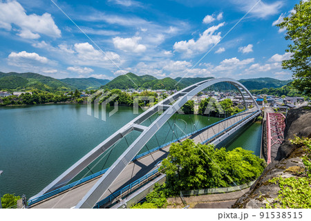 《岐阜県》八百津町 蘇水公園 八百津橋 《岐阜県》八百津町 蘇水公園 八百津橋 91538515
