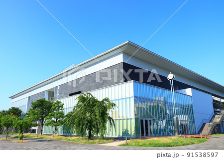 岡崎市、岡崎市図書館交流プラザの風景 91538597