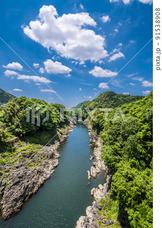 《岐阜県》可児市兼山 木曽川 《岐阜県》可児市兼山 木曽川 91538908