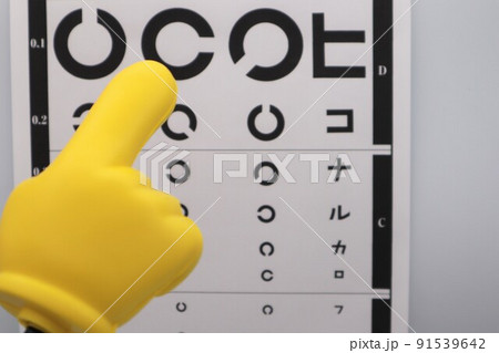 視力検査をイメージ 91539642