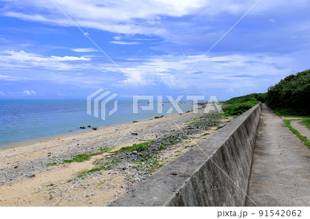 沖縄・石垣島の白保海岸／沖縄県石垣市白保 91542062