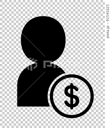 People and money icons People and money icons 91545825