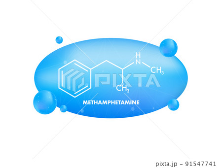 Methamphetamine formula, great design for any purposes 91547741