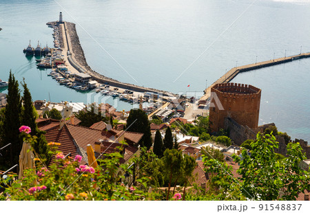 View from above of Alanya city, Turkey View from above of Alanya city, Turkey 91548837