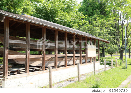 保管されている川島町の和船 91549789