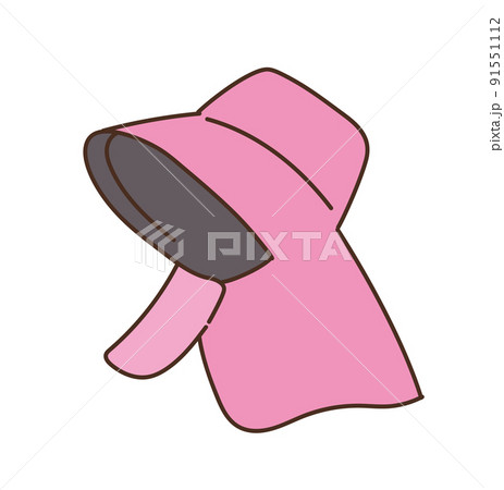 熱中症対策　帽子　農作業　日焼け防止 91551112