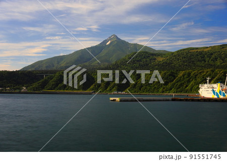 利尻山遠景 利尻山遠景 91551745