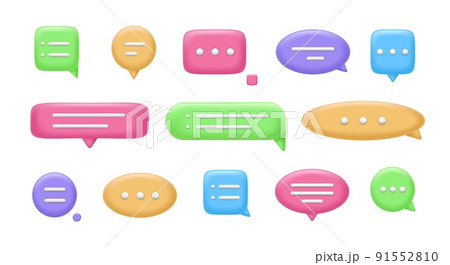 Ui dialoguing bubbles Ui dialoguing bubbles 91552810