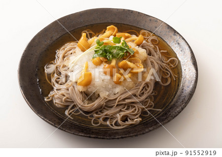 冷やしなめこおろし蕎麦 91552919