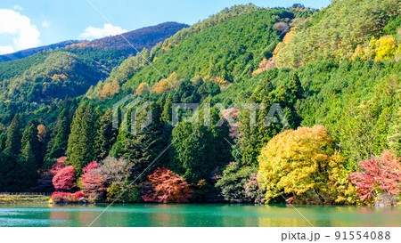 伊奈ヶ湖（秋） 91554088