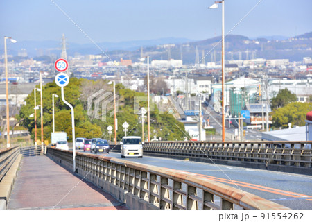 児島湾大橋(岡山市) 児島湾大橋(岡山市) 91554262