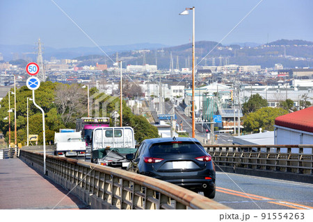 児島湾大橋（岡山市） 91554263