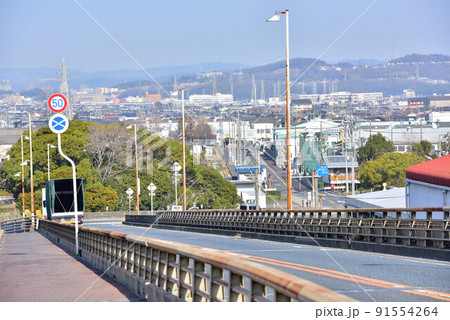 児島湾大橋（岡山市） 91554264