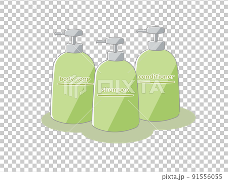 シャンプーとコンディショナーとボディーソープ シャンプーとコンディショナーとボディーソープ 91556055