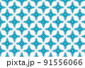 ターコイズカラーのシームレス素材 91556066
