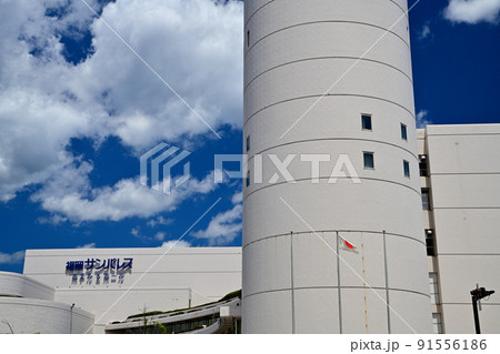 福岡市の風景　福岡サンパレスホテル＆ホール 91556186