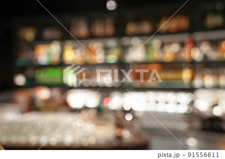 Pub / Club / Bar blurry and bokeh background image. Pub / Club / Bar blurry and bokeh background image. 91556611