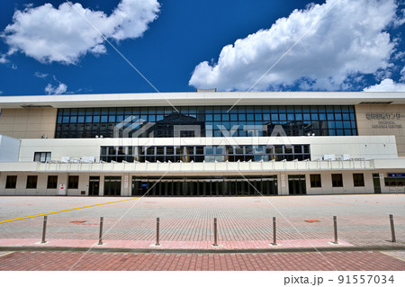 福岡市の風景　福岡国際センター 91557034