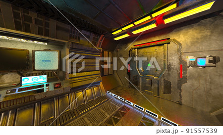 宇宙船通路 91557539