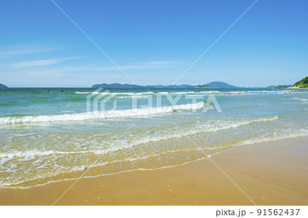 鳴き砂で有名 綺麗な姉子の浜 鳴き砂で有名 綺麗な姉子の浜 91562437