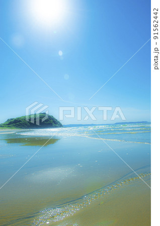鳴き砂で有名 綺麗な姉子の浜 鳴き砂で有名 綺麗な姉子の浜 91562442