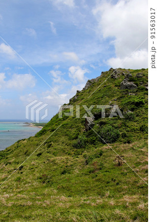 石垣島　平久保半島の先端、平久保埼　平久保遠見台 91563017