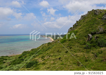 石垣島 平久保半島の先端、平久保埼 平久保遠見台 石垣島 平久保半島の先端、平久保埼 平久保遠見台 91563025