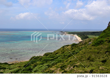 石垣島　平久保半島の先端、平久保埼　平久保遠見台 91563028
