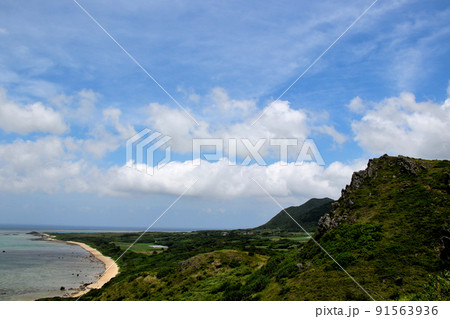 石垣島 平久保半島の先端、平久保埼 平久保遠見台 石垣島 平久保半島の先端、平久保埼 平久保遠見台 91563936