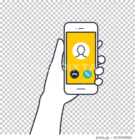 我手中的智能手機有來電 我手中的智能手機有來電 91564066