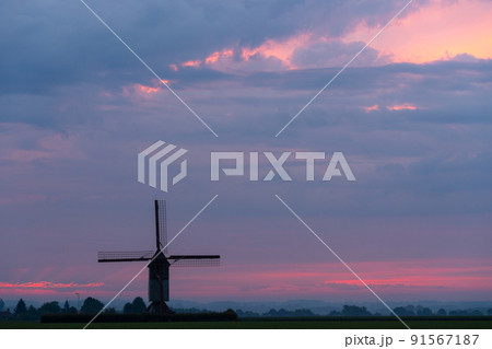 An beautiful mill in Wannegem-Lede Flanders An beautiful mill in Wannegem-Lede Flanders 91567187