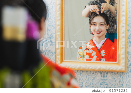 振袖 美容室 振袖 美容室 91571282