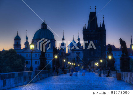 Charles Bridge, Prague, Czech Republic Charles Bridge, Prague, Czech Republic 91573090