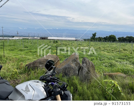 赤城山　からっ風街道 91573155