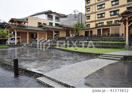 群馬県 草津温泉の梅雨の風景 群馬県 草津温泉の梅雨の風景 91573652