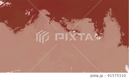 Earth tone watercolor background for your design, watercolor background concept, vector. 91575310