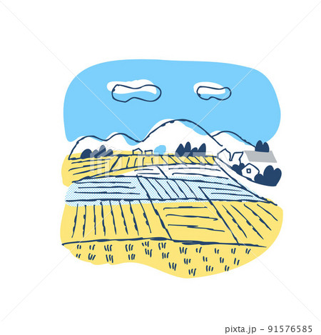 田園風景 91576585