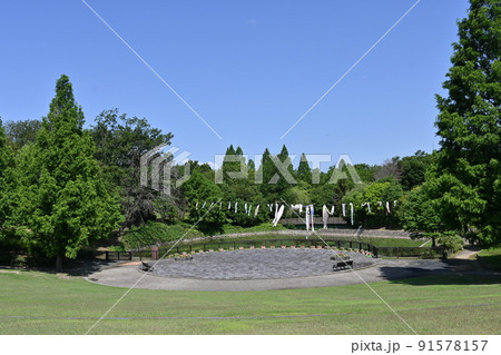 愛知県小牧市にある市民四季の森と広場 91578157