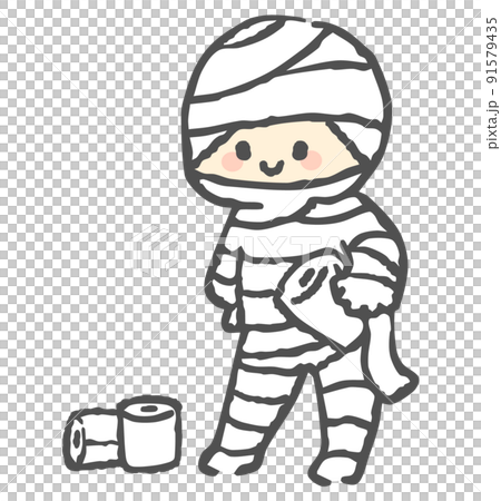 木乃伊角色扮演衛生紙 91579435