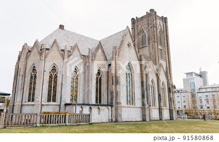 Cathedral of Christ the King or in Icelandic: Landakotskirkja, formally Basilika Krists konungs (The Basilica of Christ the King), often referred to as Kristskirkja Cathedral of Christ the King or in Icelandic: Landakotskirkja, formally Basilika Krists konungs (The Basilica of Christ the King), often referred to as Kristskirkja 91580868