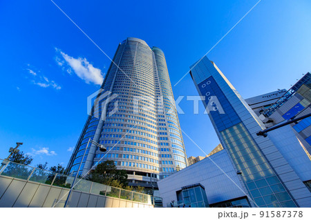 東京　港区六本木の都市風景　六本木ヒルズ 91587378