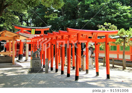 福岡市の住吉神社の荒熊・白髭稲荷神社 福岡市の住吉神社の荒熊・白髭稲荷神社 91591006