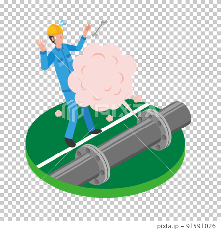 Occupational accidents caused by steam or toxic gas Occupational accidents caused by steam or toxic gas 91591026