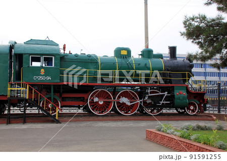 タシケントの鉄道博物館のSL タシケントの鉄道博物館のSL 91591255