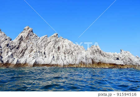 三陸復興国立公園　岩手県　宮古市　浄土ヶ浜　田代崎半島　剣の山　 91594516