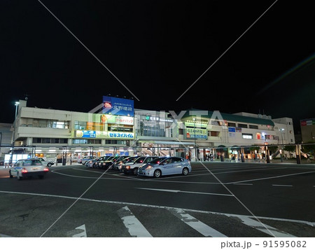 【JR東日本】夜の松本駅　篠ノ井線　大糸線 91595082