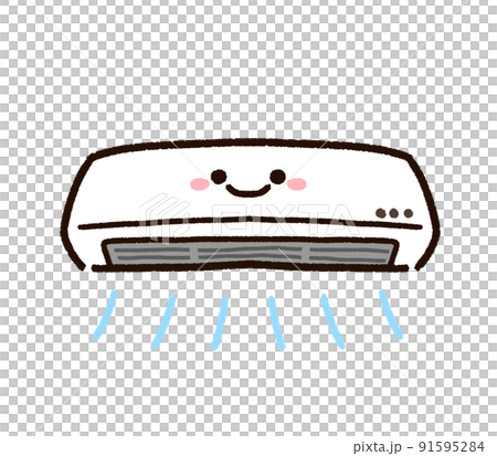 可愛的空調角色 可愛的空調角色 91595284