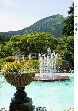 箱根強羅公園 初夏の風景 箱根強羅公園 初夏の風景 91597040